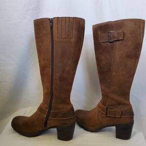 Brown leather BOC boots size 11